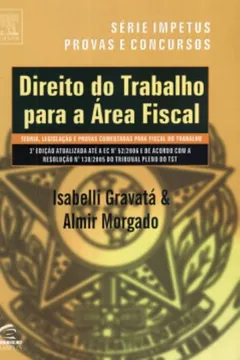 Livro Direito Do Trabalho Para A Área Fiscal - Resumo, Resenha, PDF, etc.