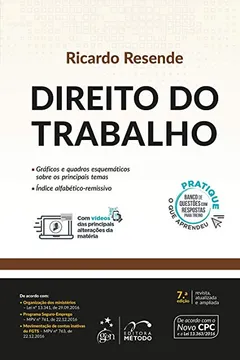 Livro Direito do Trabalho - Resumo, Resenha, PDF, etc.