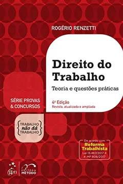 Livro Direito do trabalho: teoria e questões práticas - Resumo, Resenha, PDF, etc.