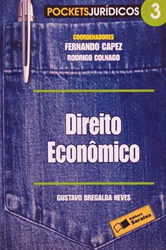 Capa do livro Direito Econômico - Volume 3. Coleção Pockets Jurídicos