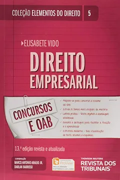 Livro Direito Empresarial - Resumo, Resenha, PDF, etc.