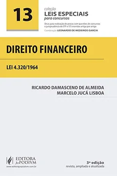 Livro Direito Financeiro. Leis Especiais Para Concursos - Volume 13 - Resumo, Resenha, PDF, etc.