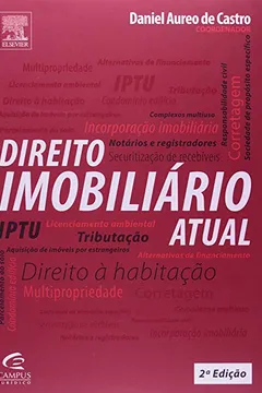 Livro Direito Imobiliário Atual - Resumo, Resenha, PDF, etc.