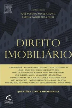 Livro Direito Imobiliário. Questões Contemporâneas - Resumo, Resenha, PDF, etc.