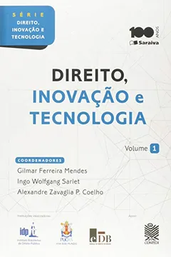 Capa do livro Direito, Inovação e Tecnologia - Volume 1. Série Direito, Inovação e Tecnologia