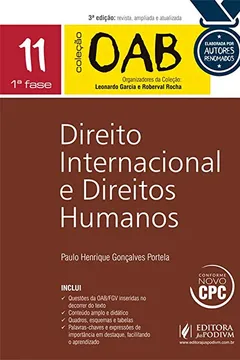 Livro Direito Internacional e Direitos Humanos. 1ª Fase - Volume 11. Coleção OAB - Resumo, Resenha, PDF, etc.
