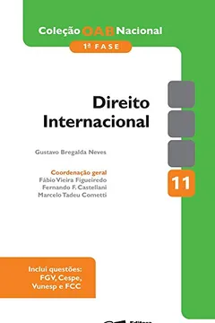 Capa do livro Direito Internacional - Volume 11. Coleção OAB Nacional