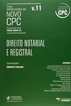 Livro Direito Notarial e Registral - Resumo, Resenha, PDF, etc.