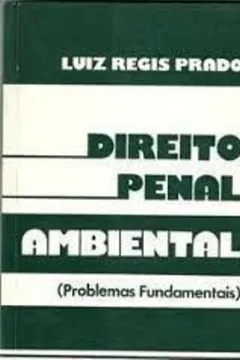 Livro Direito Penal Ambiental: Problemas Fundamentais (Portuguese Edition) - Resumo, Resenha, PDF, etc.
