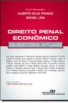 Livro Direito Penal Econômico. Questões Atuais - Resumo, Resenha, PDF, etc.