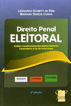 Livro Direito Penal Eleitoral - Resumo, Resenha, PDF, etc.