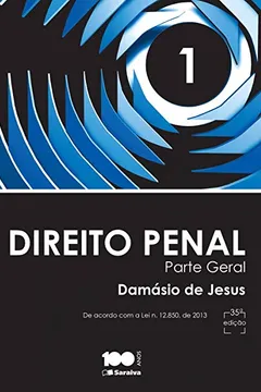 Capa do livro Direito Penal. Parte Geral - Volume 1