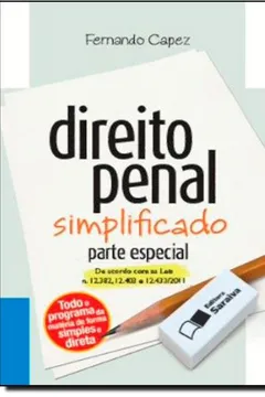 Livro Direito Penal Simplificado - Parte Especial - Resumo, Resenha, PDF, etc.