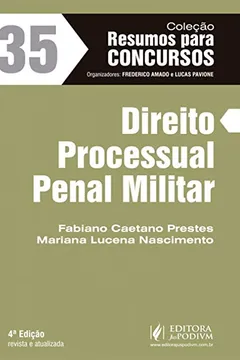 Livro Direito processual penal militar - Resumo, Resenha, PDF, etc.