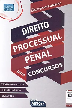 Livro Direito Processual Penal Para Concurso - Resumo, Resenha, PDF, etc.