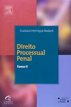 Livro Direito Processual Penal - Tomo II. Serie Direito Ponto A Ponto - Resumo, Resenha, PDF, etc.