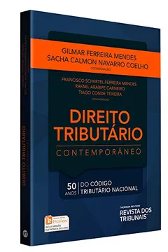 Capa do livro Direito Tributário Contemporâneo. 50 Anos do Código Tributário Nacional
