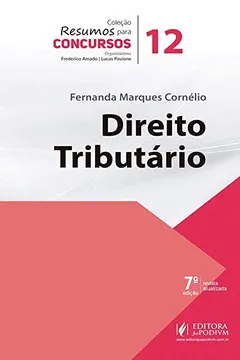 Livro Direito Tributário - Resumo, Resenha, PDF, etc.
