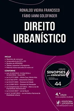 Livro Direito Urbanístico - Resumo, Resenha, PDF, etc.