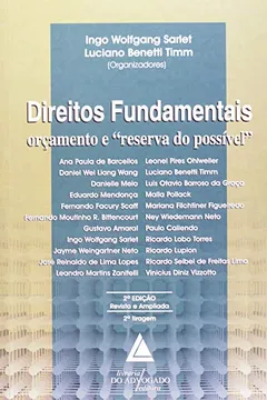 Livro Direitos Fundamentais. Orçamento e Reserva do Possível - Resumo, Resenha, PDF, etc.