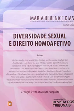 Livro Diversidade Sexual e Direito Homoafetivo - Resumo, Resenha, PDF, etc.