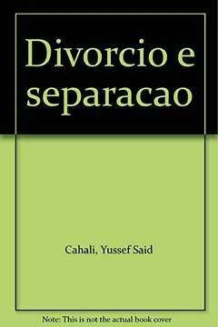 Livro Divorcio E Separacao - Resumo, Resenha, PDF, etc.