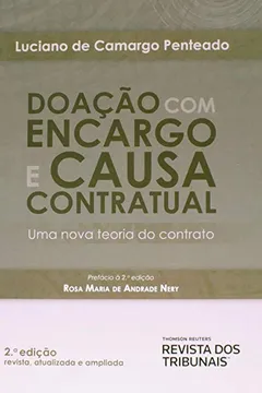 Livro Doacao Com Encargos E Causa Contratual - Resumo, Resenha, PDF, etc.