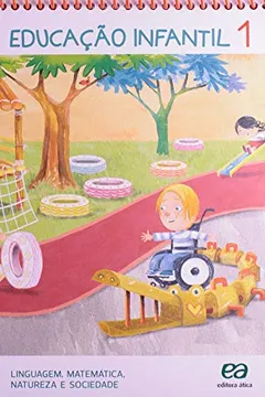 Capa do livro Educação Infantil - Volume 1. Coleção Projeto Ápis