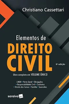 Livro Elementos de Direito Civil Obra Completa. - Volume Único - Resumo, Resenha, PDF, etc.
