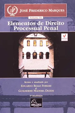 Livro Elementos De Direito Processual Penal - Volume 3 - Resumo, Resenha, PDF, etc.
