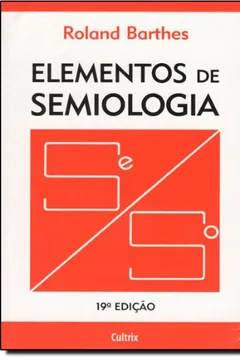Livro Elementos de Semiologia - Resumo, Resenha, PDF, etc.