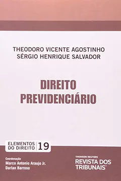 Livro Elementos Do Direito. Direito Previdenciário - Volume 19 - Resumo, Resenha, PDF, etc.