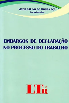 Capa do livro Embargos de Declaração no Processo do Trabalho