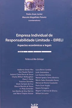 Livro Empresa Individual De Responsabilidade Limitada. EIRELI - Resumo, Resenha, PDF, etc.