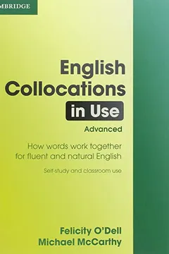 Capa do livro English Collocations in Use, Advanced: How Words Work Together for Fluent and Natural English