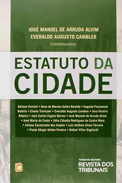 Capa do livro Estatuto da Cidade. Direito Urbanístico