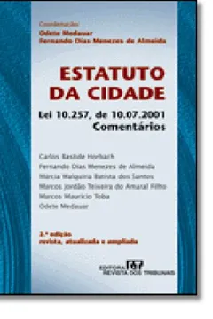 Livro Estatuto Da Cidade - Resumo, Resenha, PDF, etc.