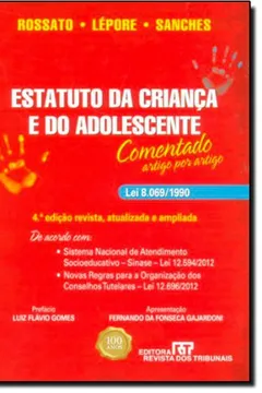 Livro Estatuto Da Crianca E Do Adolescente Comentado - Resumo, Resenha, PDF, etc.