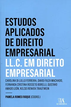 Livro Estudos Aplicados Do Direto Empresarial: LL.C. Em Direito Empresarial - Resumo, Resenha, PDF, etc.