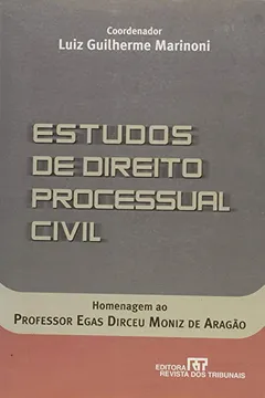 Livro Estudos De Direito Processual Civil - Resumo, Resenha, PDF, etc.