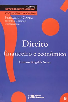 Capa do livro Estudos Direcionados - Direito Financeiro E Economico