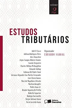 Livro Estudos Tributários - Volume 2 - Resumo, Resenha, PDF, etc.