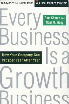 Capa do livro Every Business Is a Growth Business: How Your Company Can Prosper Year After Year