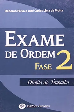Livro Exame Da Ordem - 2ª Fase. Direito Do Trabalho - Resumo, Resenha, PDF, etc.