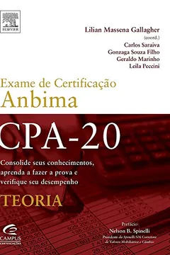 Livro Exame de Certificação ANBIMA CPA-20. Teoria - Resumo, Resenha, PDF, etc.