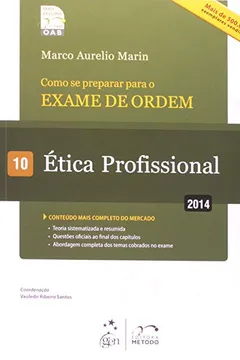 Capa do livro Exame De Ordem 1. Fase - Etica Profissional