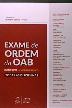 Livro Exame de Ordem da OAB. Doutrina, Todas as Disciplinas - Volume Único - Resumo, Resenha, PDF, etc.