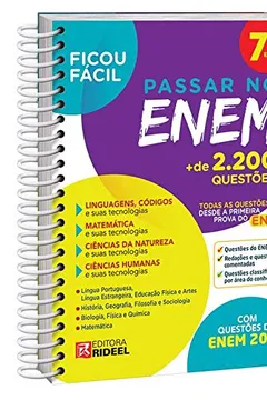 Livro Ficou Fácil Passar No Enem - Resumo, Resenha, PDF, etc.