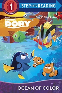 Capa do livro Finding Dory Deluxe Step Into Reading #1 (Disney/Pixar Finding Dory)