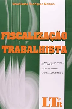 Livro Fiscalização Trabalhista - Resumo, Resenha, PDF, etc.